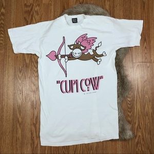 90s Cupi Cow by Doze Clothes Sleeping Shirt